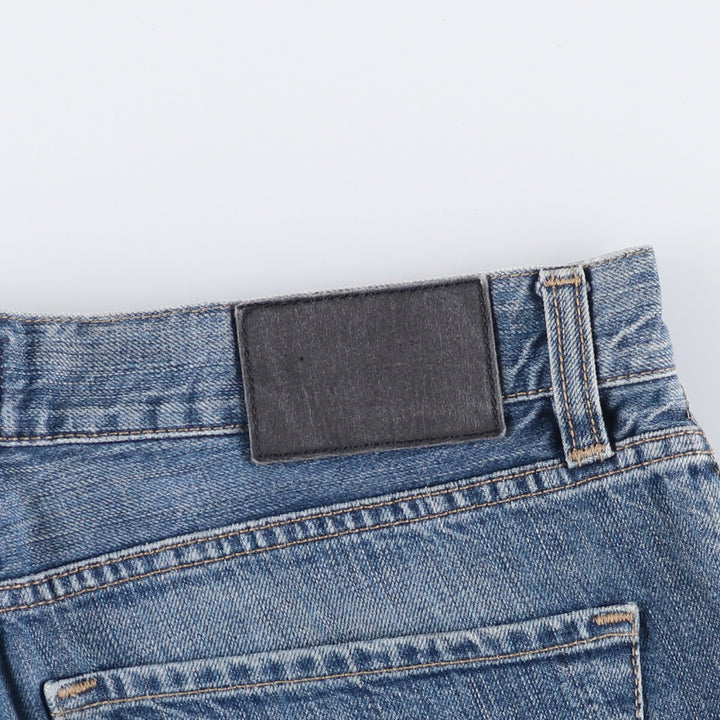 Hugo Boss Men's Straight Denim Pants, Size W33 unclear blue type Vintage Second Hand