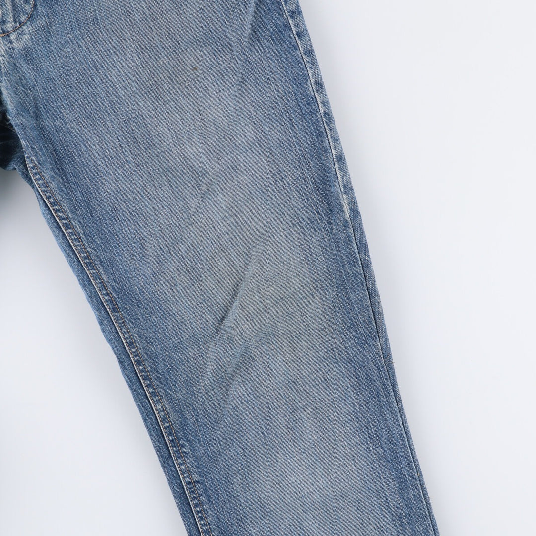 Hugo Boss Men's Straight Denim Pants, Size W33 unclear blue type Vintage Second Hand