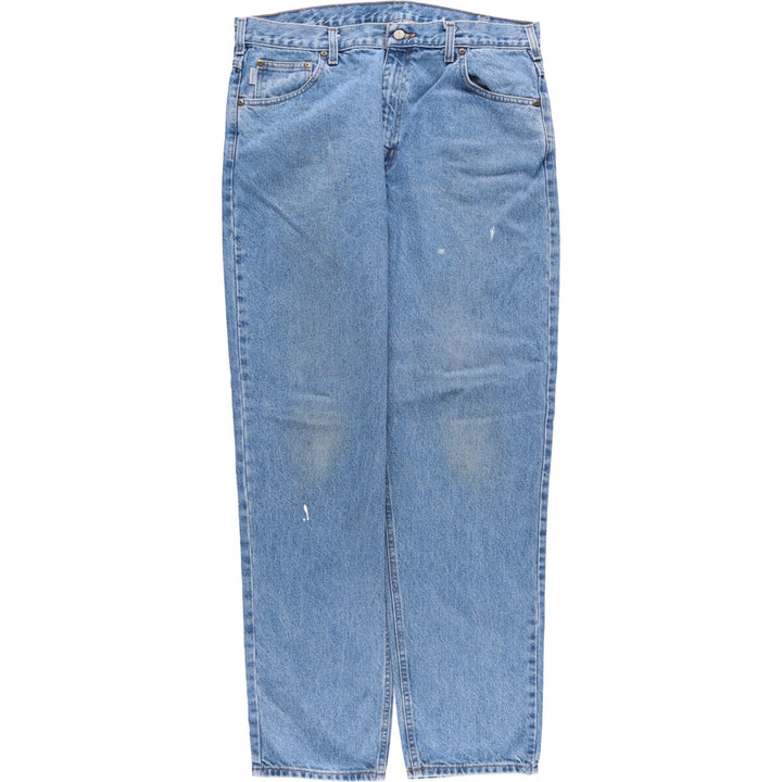Carhartt Tapered Denim Pants for Men, W38 equivalent unclear blue type Vintage Second Hand