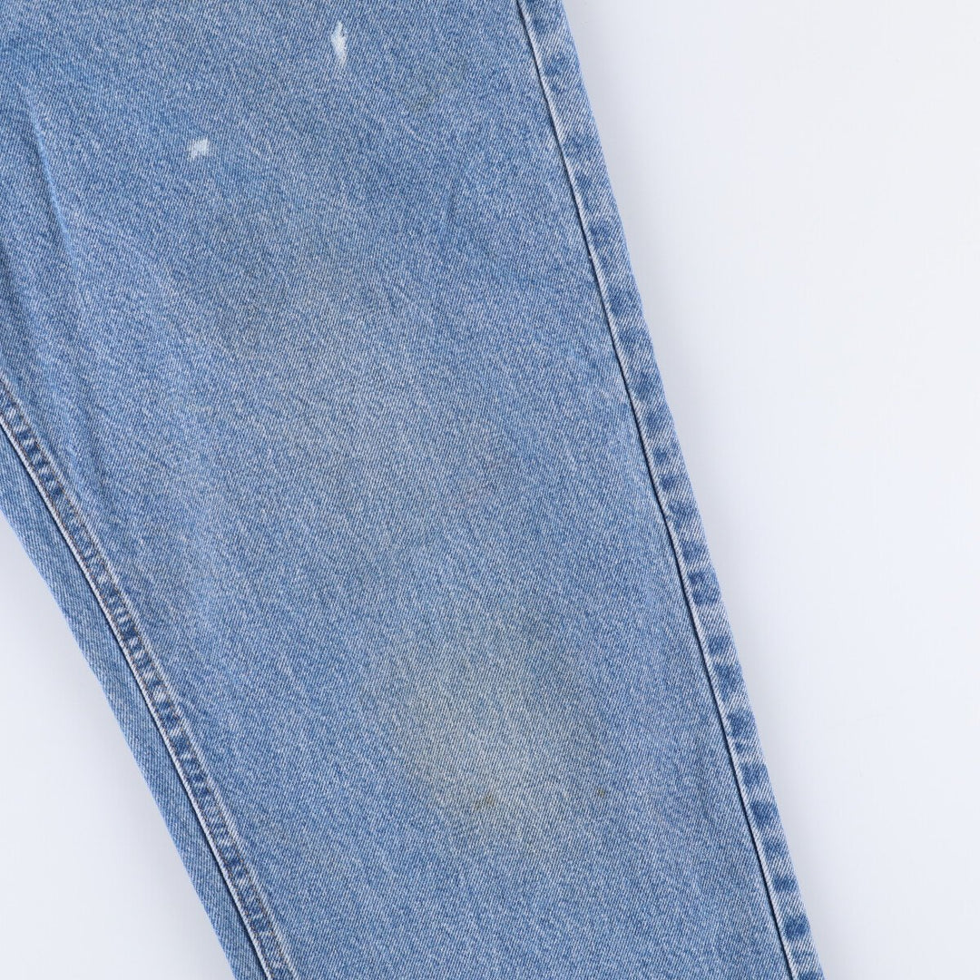 Carhartt Tapered Denim Pants for Men, W38 equivalent unclear blue type Vintage Second Hand