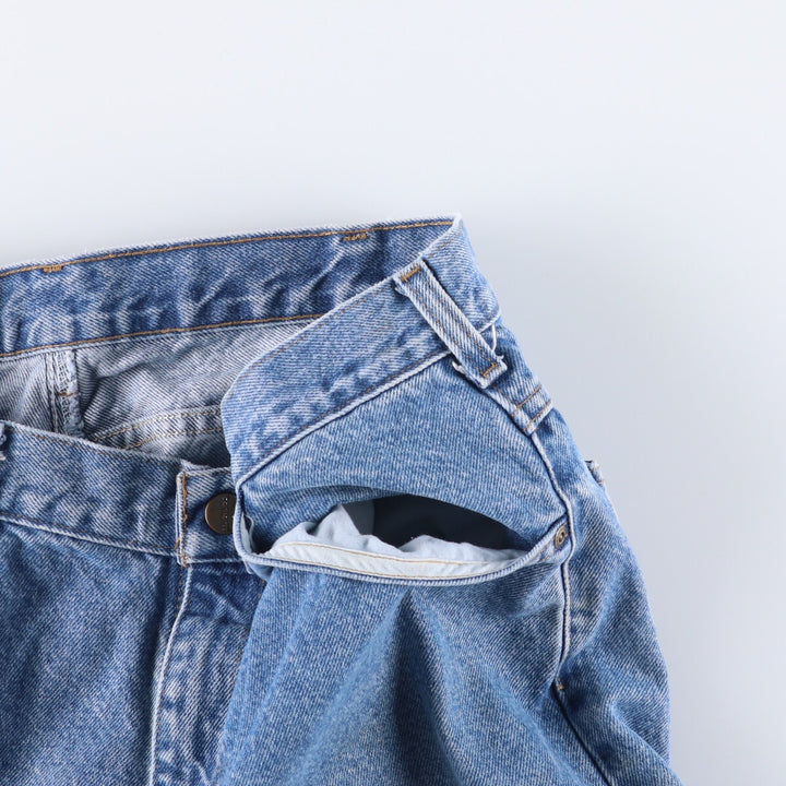 Carhartt Tapered Denim Pants for Men, W38 equivalent unclear blue type Vintage Second Hand