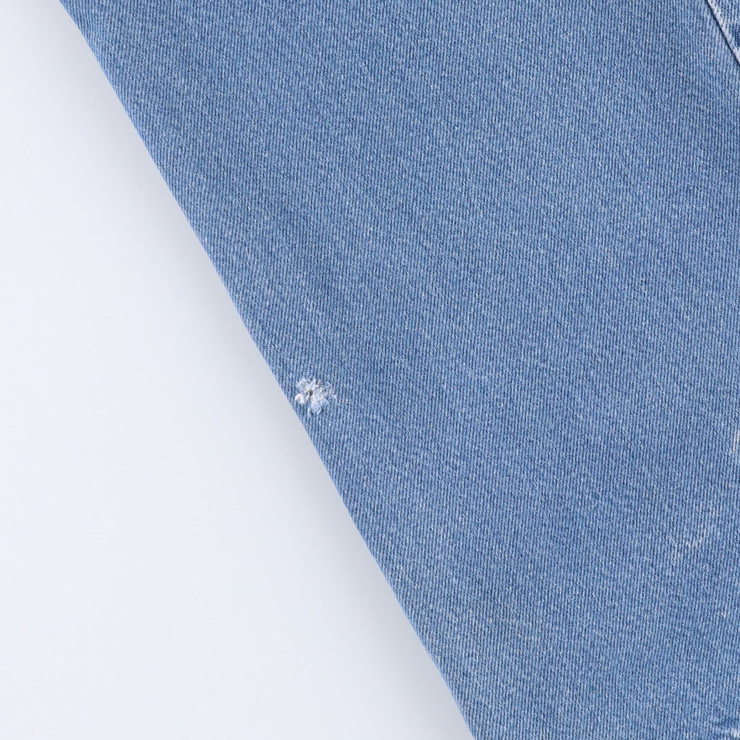 Carhartt Relaxed Fit Tapered Denim Pants for Men, W33 equivalent cotton blue type Vintage Second Hand