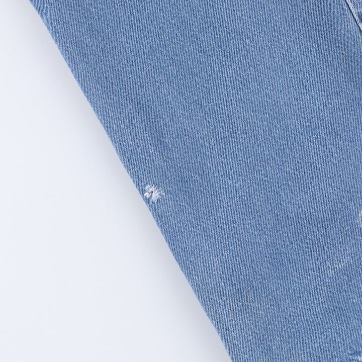 Carhartt Relaxed Fit Tapered Denim Pants for Men, W33 equivalent cotton blue type Vintage Second Hand