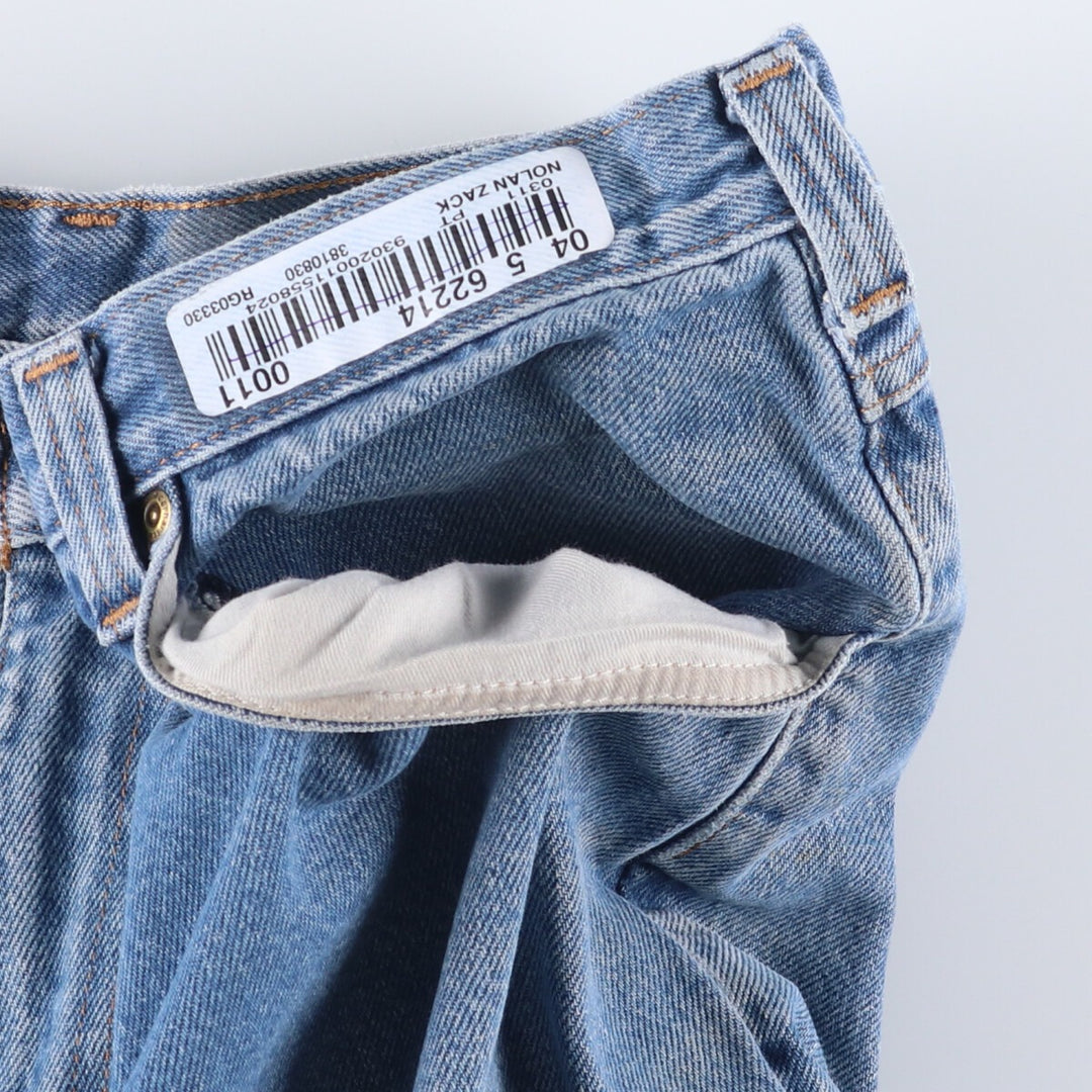 Carhartt Relaxed Fit Tapered Denim Pants for Men, W33 equivalent cotton blue type Vintage Second Hand