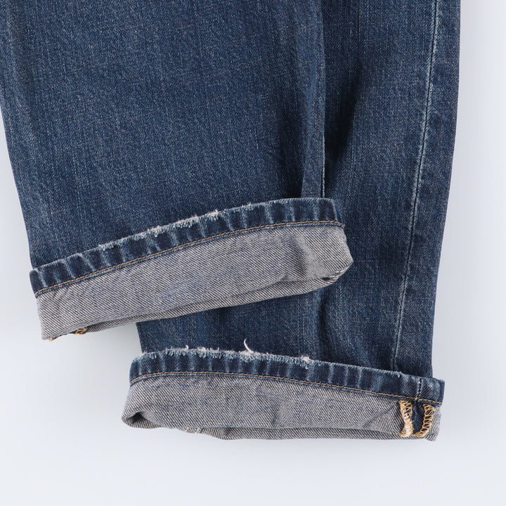 Carhartt W Slim Straight Denim Pants, Men's, Size W35 cotton blue type Vintage Second Hand