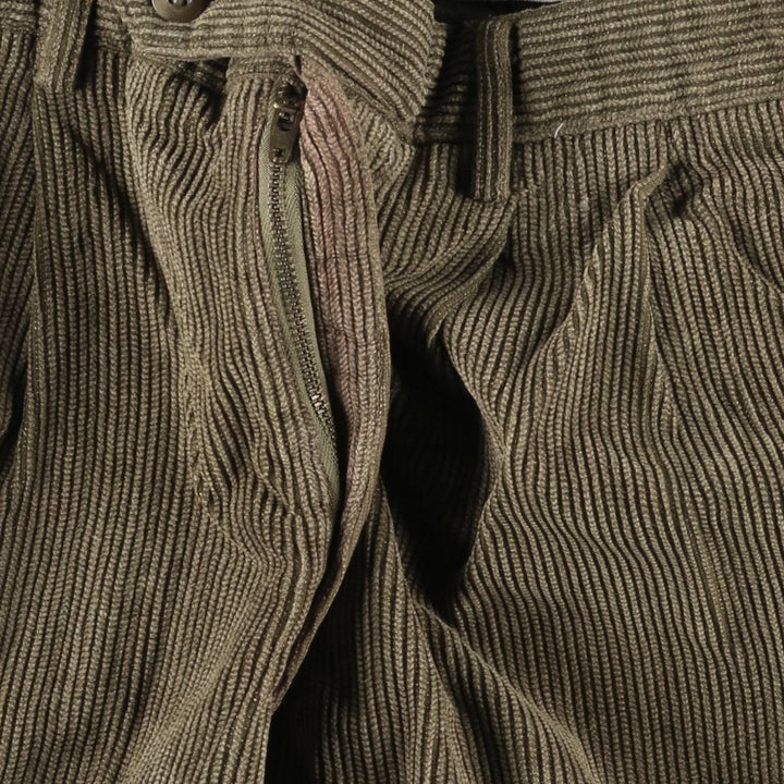 Dockers Khakis Two-Pleated Corduroy Pants, Men's, Size W33 cotton Khaki type Vintage Second Hand