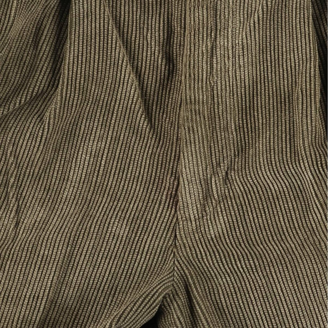 Dockers Khakis Two-Pleated Corduroy Pants, Men's, Size W33 cotton Khaki type Vintage Second Hand