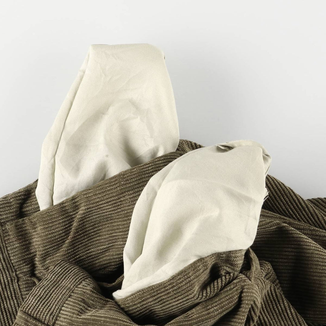 Dockers Khakis Two-Pleated Corduroy Pants, Men's, Size W33 cotton Khaki type Vintage Second Hand