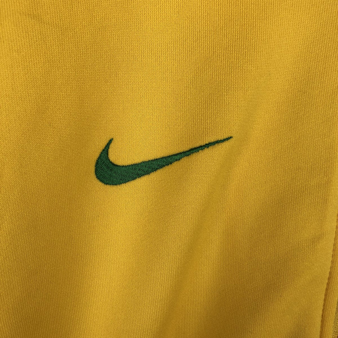 2000'S Nike Team Jersey Track Jacket, Men's Size L polyester yellow type Vintage Second Hand
