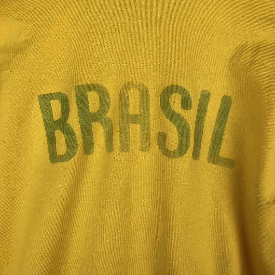 2000'S Nike Team Jersey Track Jacket, Men's Size L polyester yellow type Vintage Second Hand