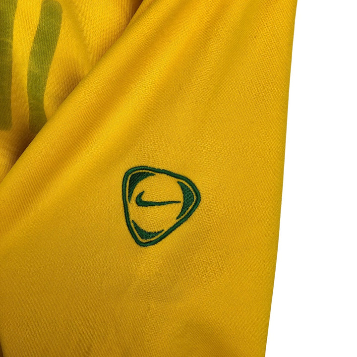 2000'S Nike Team Jersey Track Jacket, Men's Size L polyester yellow type Vintage Second Hand