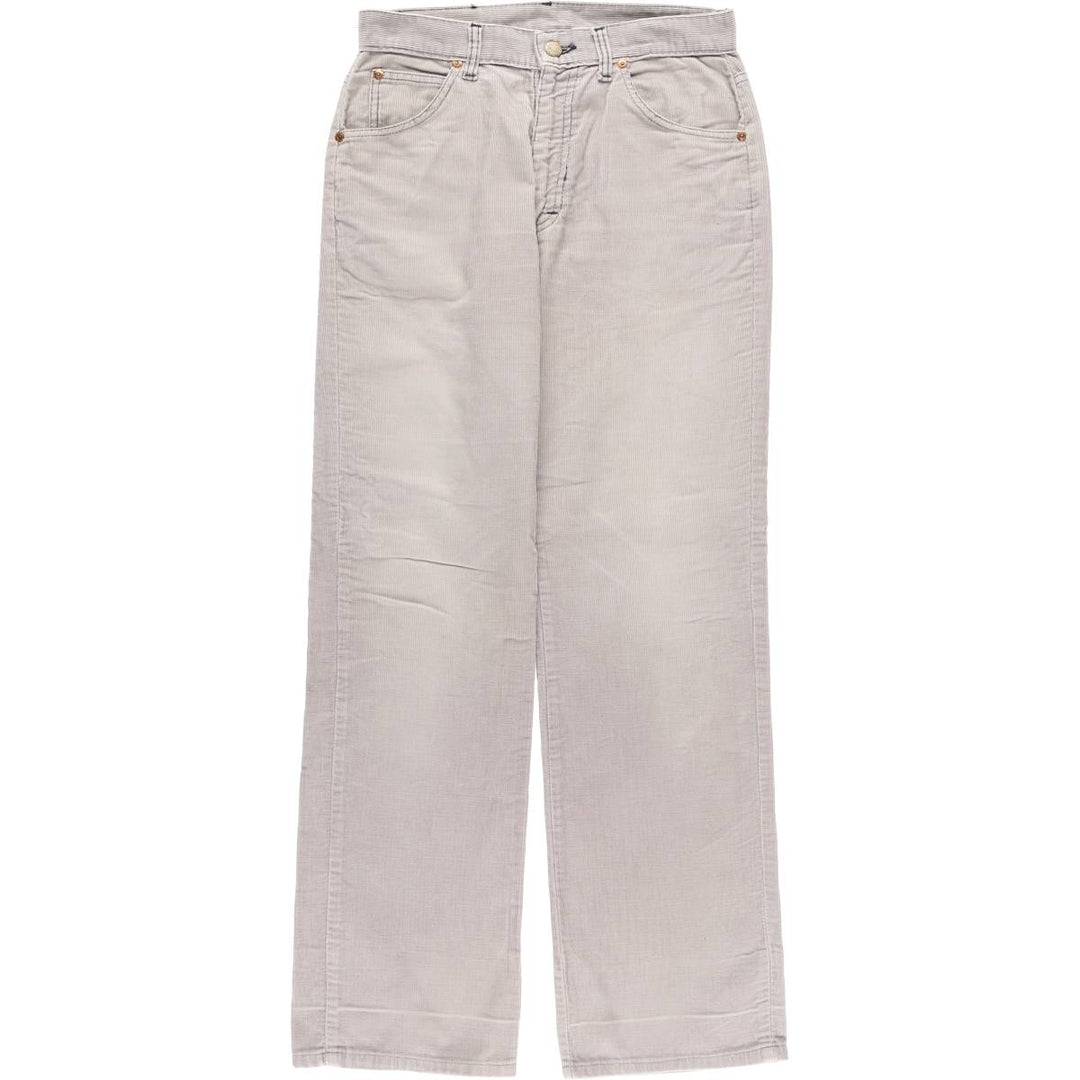 Vintage 1980'S Lee Riders corduroy pants, women's size L (w29) unclear gray type Vintage Second Hand