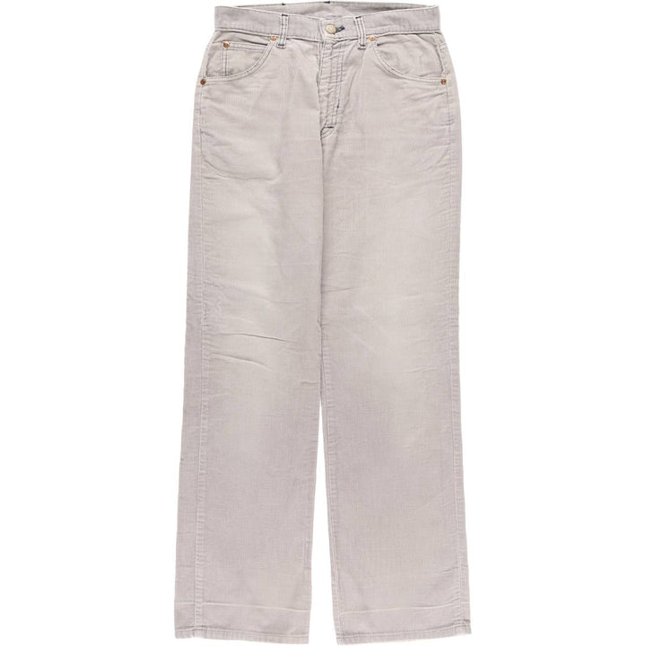 Vintage 1980'S Lee Riders corduroy pants, women's size L (w29) unclear gray type Vintage Second Hand
