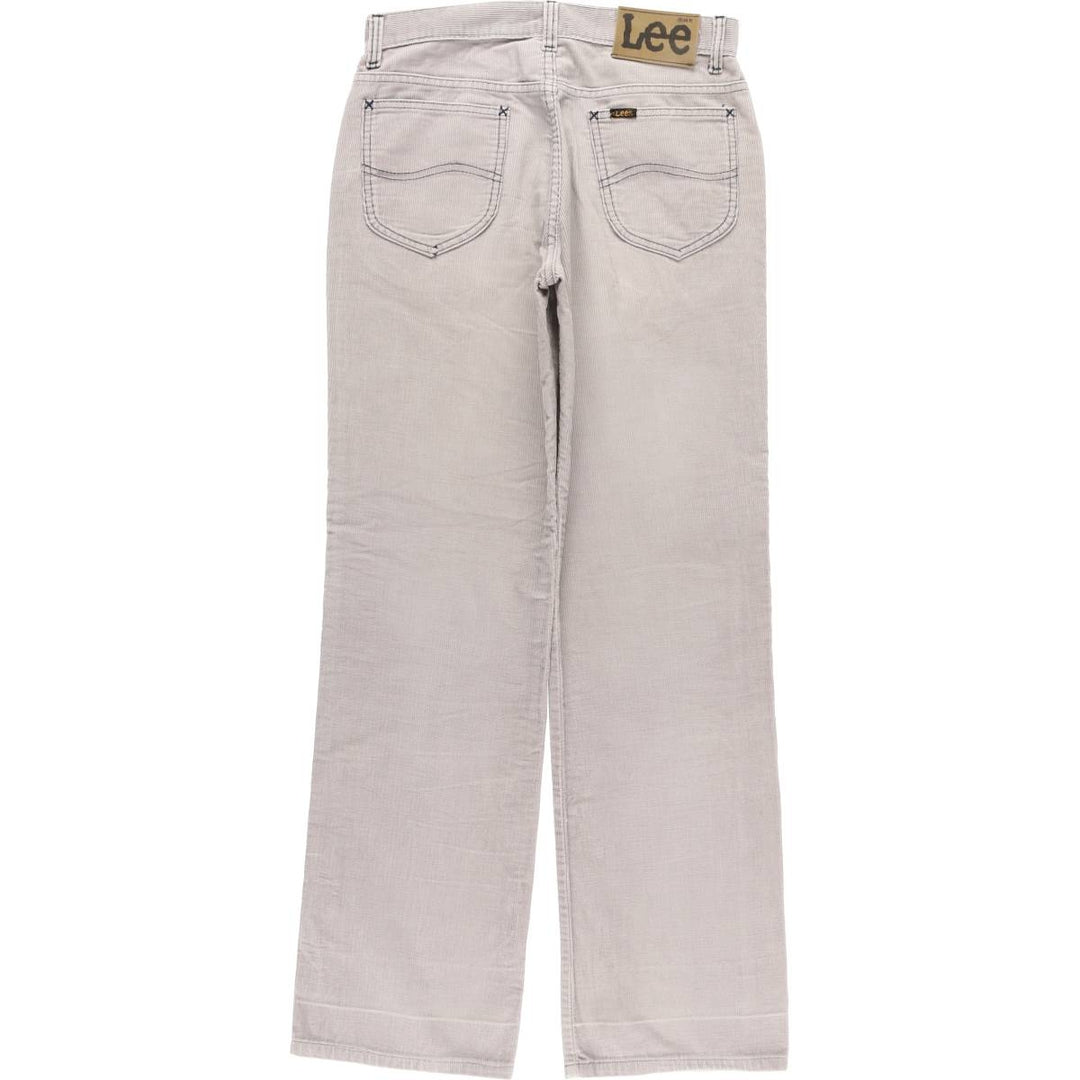 Vintage 1980'S Lee Riders corduroy pants, women's size L (w29) unclear gray type Vintage Second Hand