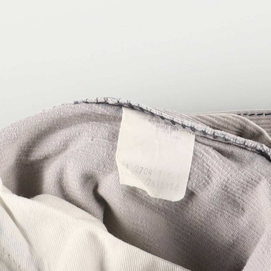 Vintage 1980'S Lee Riders corduroy pants, women's size L (w29) unclear gray type Vintage Second Hand