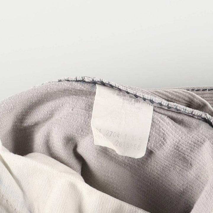 Vintage 1980'S Lee Riders corduroy pants, women's size L (w29) unclear gray type Vintage Second Hand