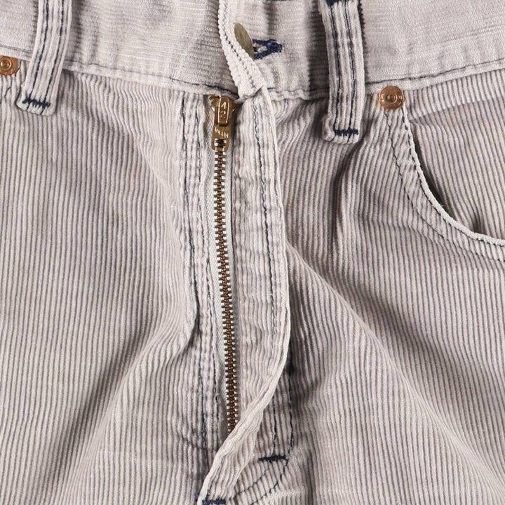 Vintage 1980'S Lee Riders corduroy pants, women's size L (w29) unclear gray type Vintage Second Hand