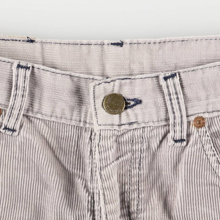 Vintage 1980'S Lee Riders corduroy pants, women's size L (w29) unclear gray type Vintage Second Hand