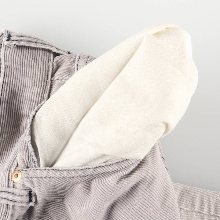 Vintage 1980'S Lee Riders corduroy pants, women's size L (w29) unclear gray type Vintage Second Hand
