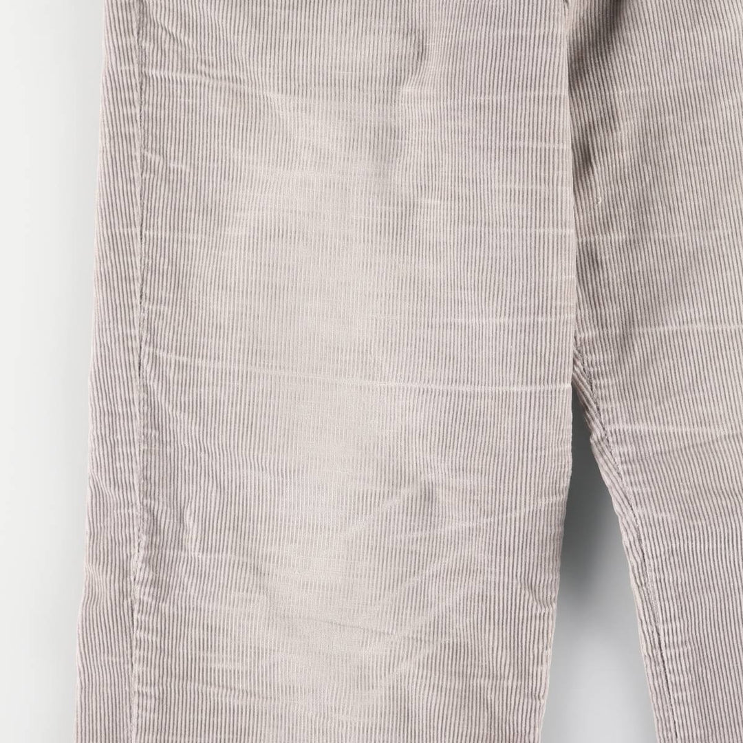 Vintage 1980'S Lee Riders corduroy pants, women's size L (w29) unclear gray type Vintage Second Hand
