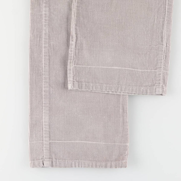 Vintage 1980'S Lee Riders corduroy pants, women's size L (w29) unclear gray type Vintage Second Hand