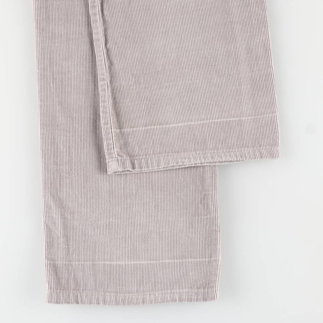 Vintage 1980'S Lee Riders corduroy pants, women's size L (w29) unclear gray type Vintage Second Hand