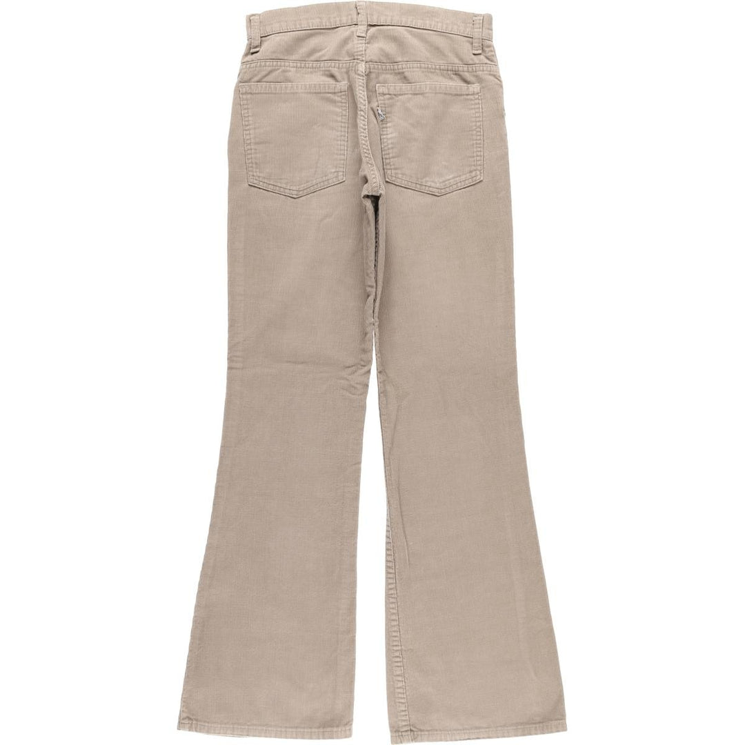 Vintage Levi's 1970s-1980'S Flare-Cut Corduroy Pants, Women's Size L (W27) unclear Beige type Vintage Second Hand