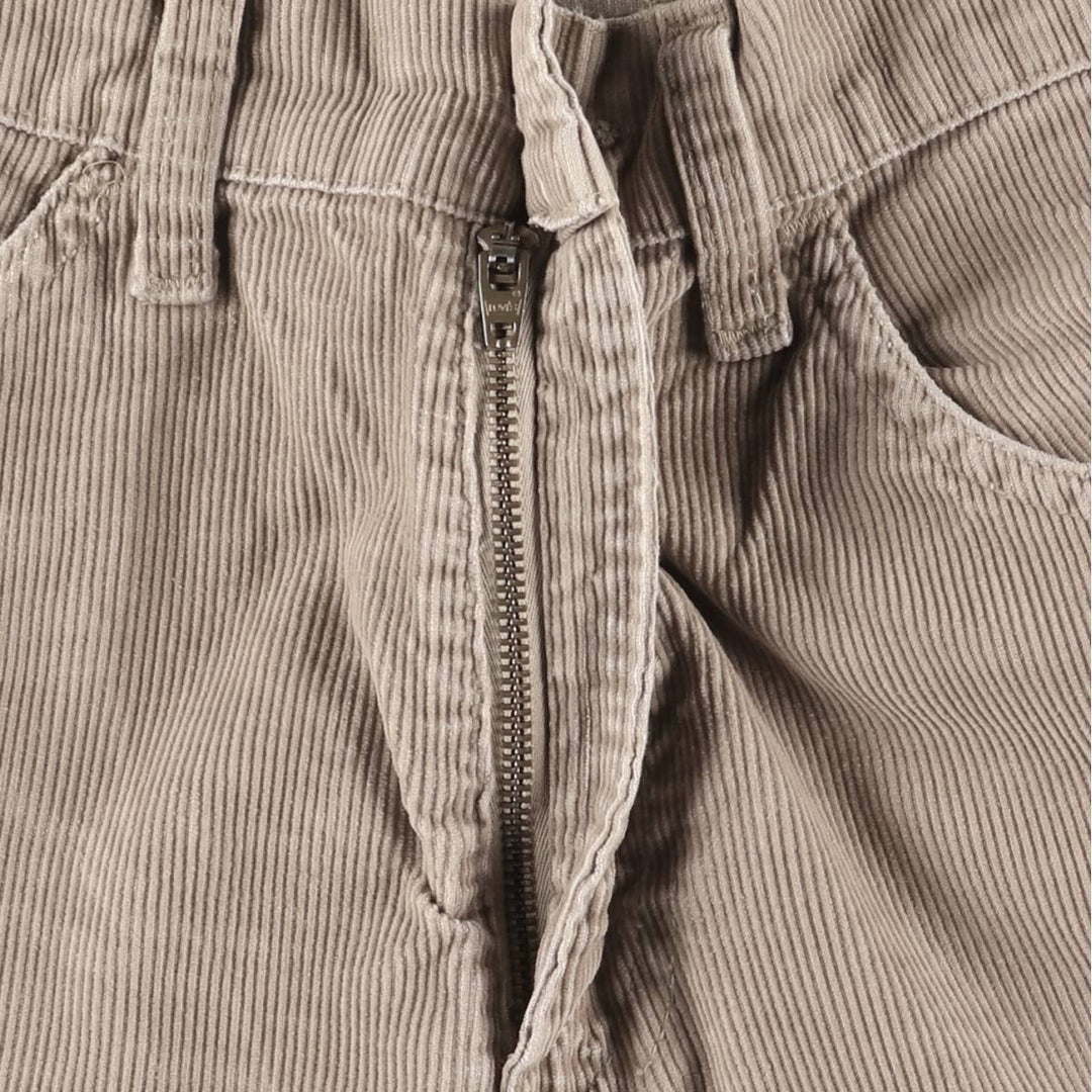 Vintage Levi's 1970s-1980'S Flare-Cut Corduroy Pants, Women's Size L (W27) unclear Beige type Vintage Second Hand