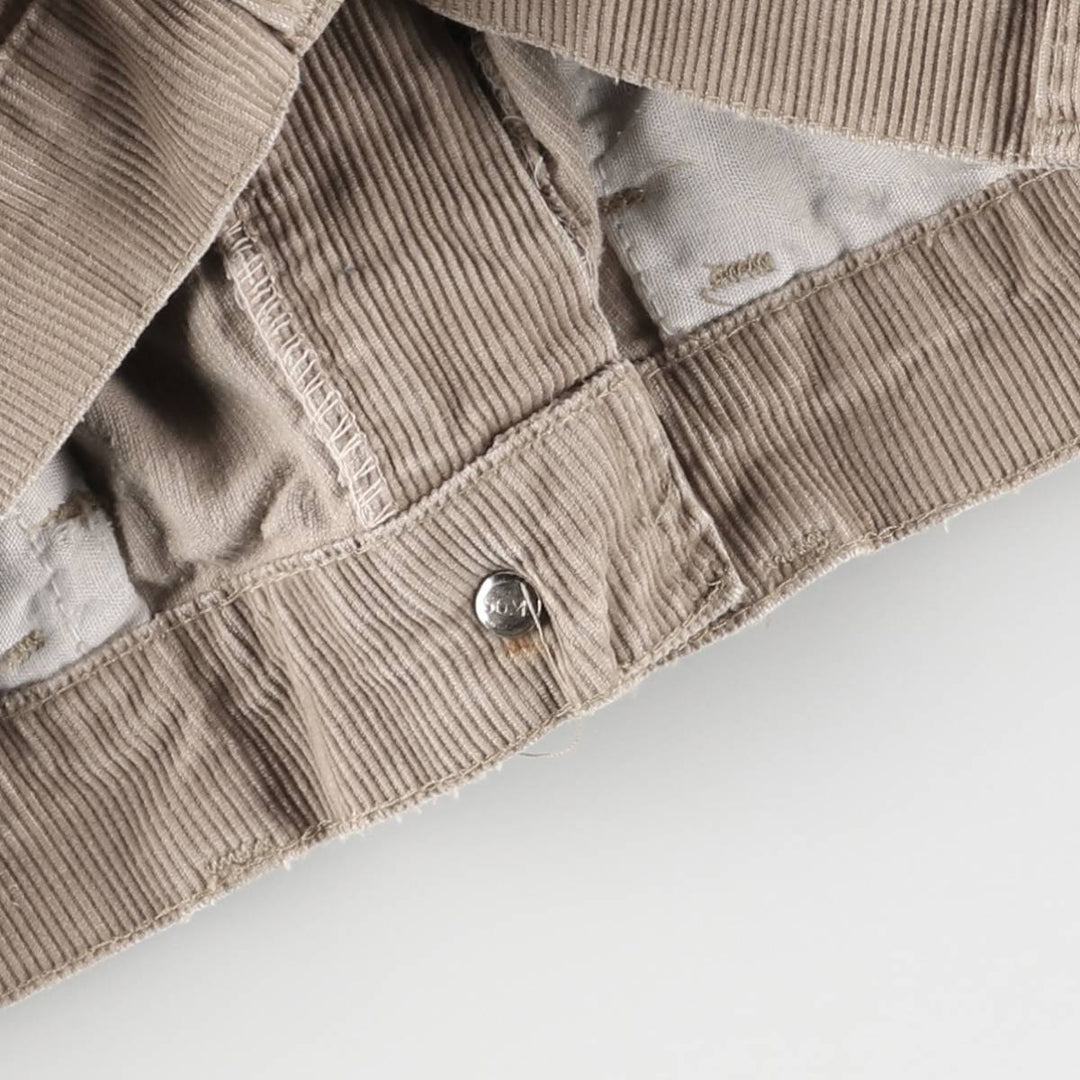 Vintage Levi's 1970s-1980'S Flare-Cut Corduroy Pants, Women's Size L (W27) unclear Beige type Vintage Second Hand