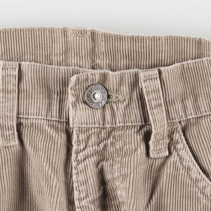 Vintage Levi's 1970s-1980'S Flare-Cut Corduroy Pants, Women's Size L (W27) unclear Beige type Vintage Second Hand