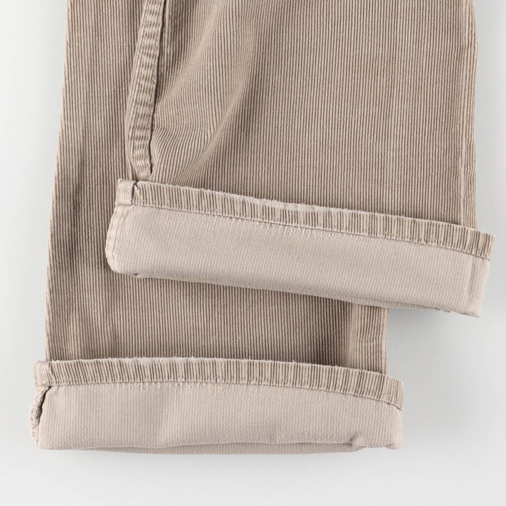 Vintage Levi's 1970s-1980'S Flare-Cut Corduroy Pants, Women's Size L (W27) unclear Beige type Vintage Second Hand