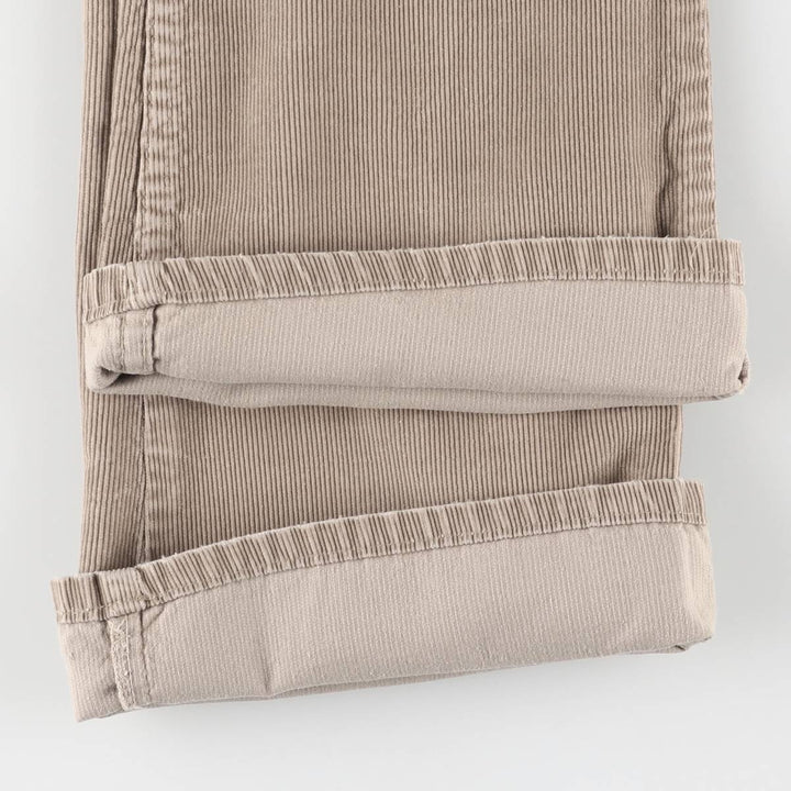 Vintage Levi's 1970s-1980'S Flare-Cut Corduroy Pants, Women's Size L (W27) unclear Beige type Vintage Second Hand