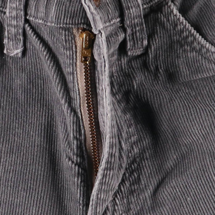 Vintage Levi's 1970s-1980'S Flare-Cut Corduroy Pants, Women's Size M (W26) unclear gray type Vintage Second Hand