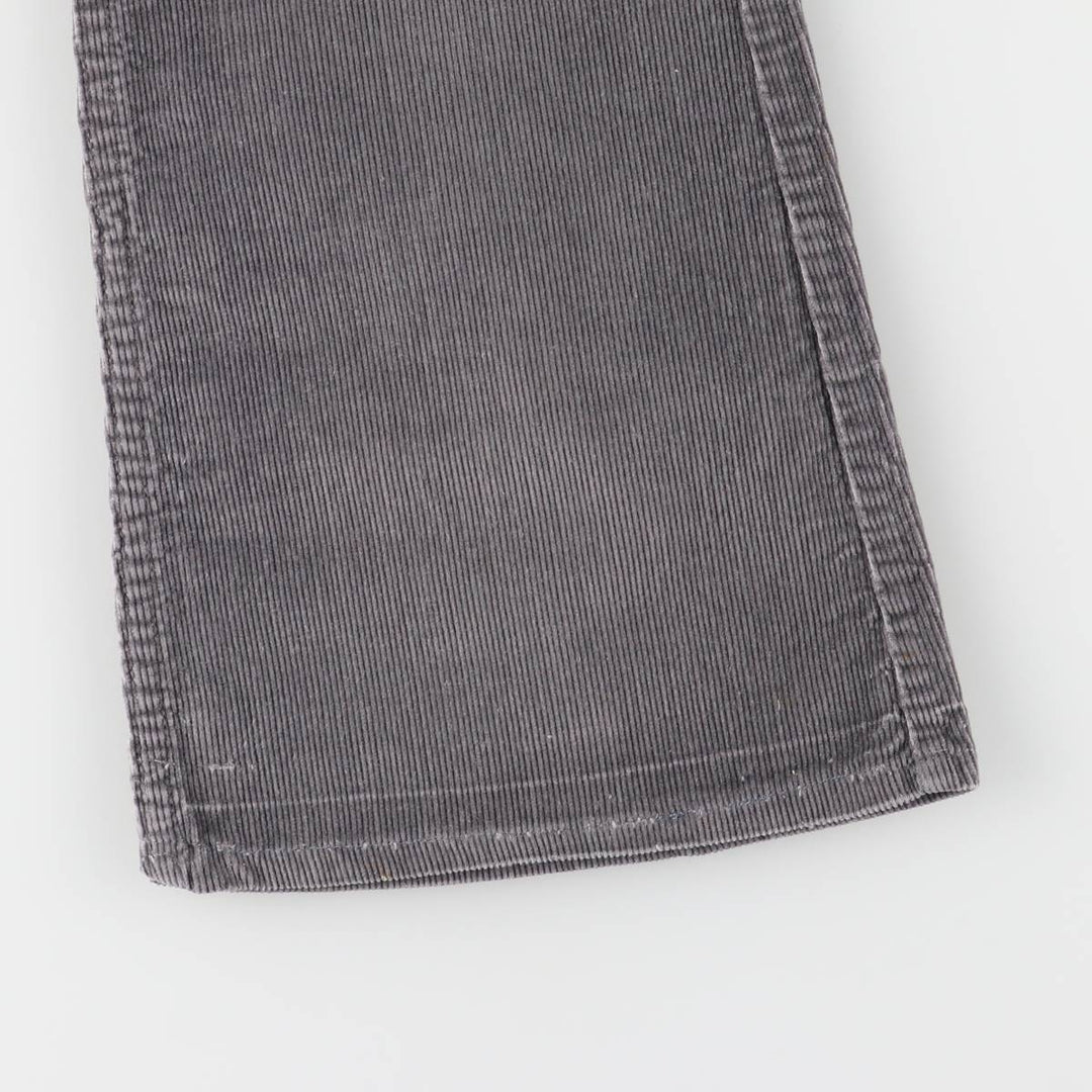 Vintage Levi's 1970s-1980'S Flare-Cut Corduroy Pants, Women's Size M (W26) unclear gray type Vintage Second Hand