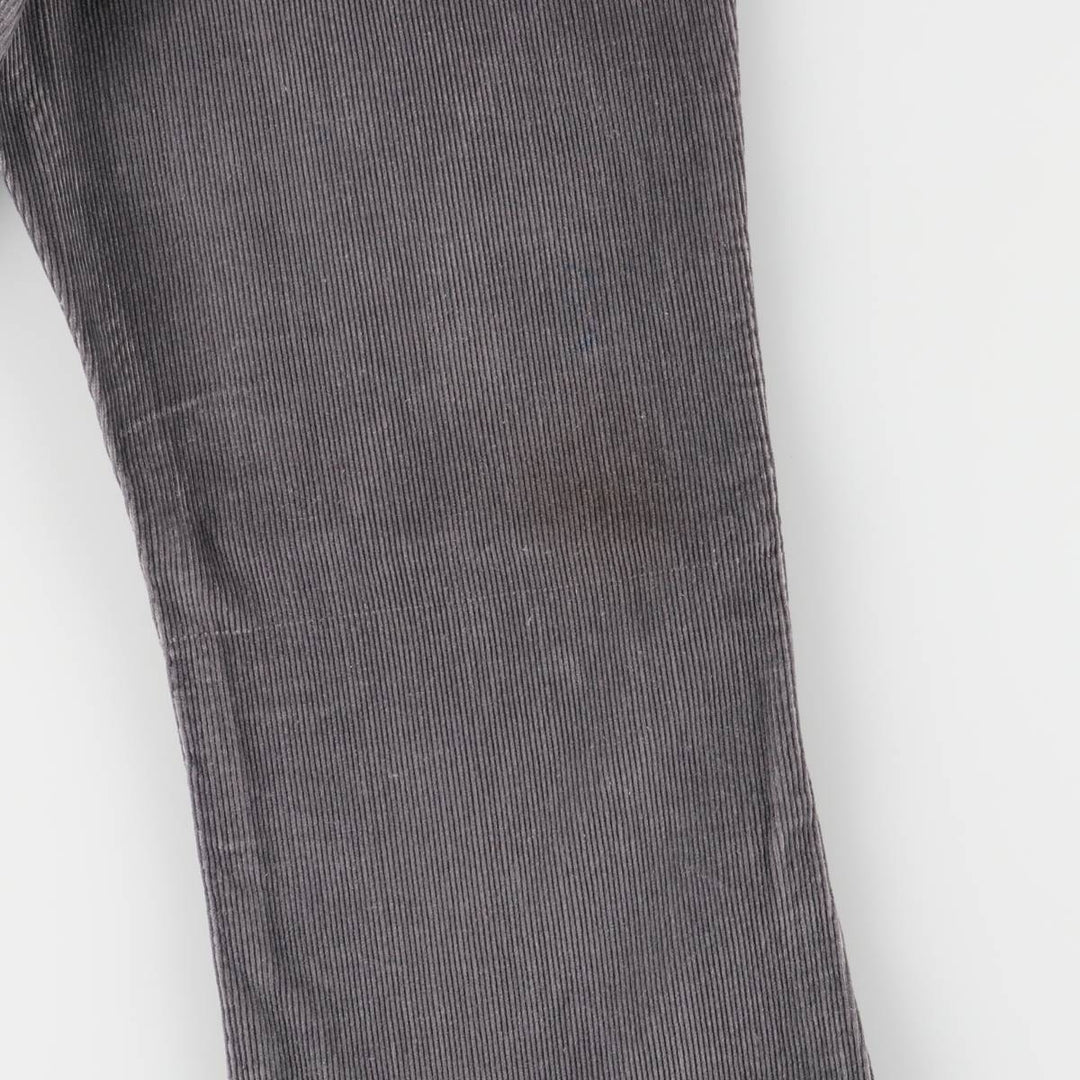 Vintage Levi's 1970s-1980'S Flare-Cut Corduroy Pants, Women's Size M (W26) unclear gray type Vintage Second Hand