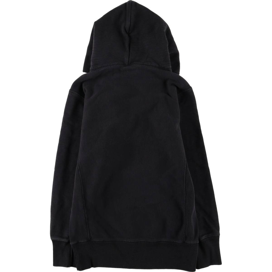 Vintage 1970'S Champion Reverse Weave pullover hoodie with a single red tag, size M, women's. cotton black type Vintage Second Hand