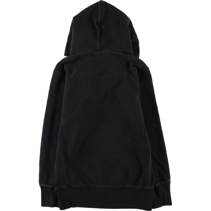 Vintage 1970'S Champion Reverse Weave pullover hoodie with a single red tag, size M, women's. cotton black type Vintage Second Hand