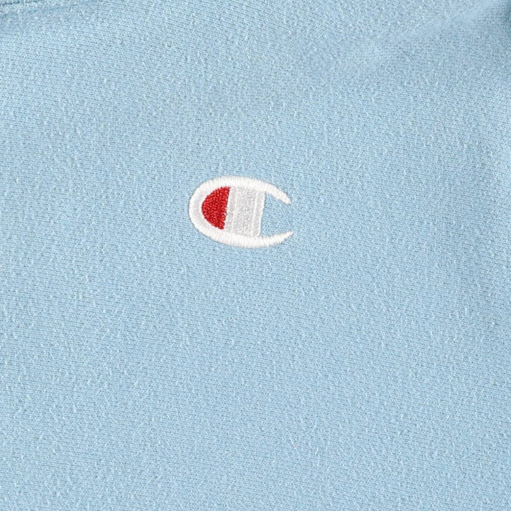 Champion REVERSE WEAVE Reverse Weave Sweat Pullover Hoodie Women's M cotton Blue type light blue Vintage Second Hand
