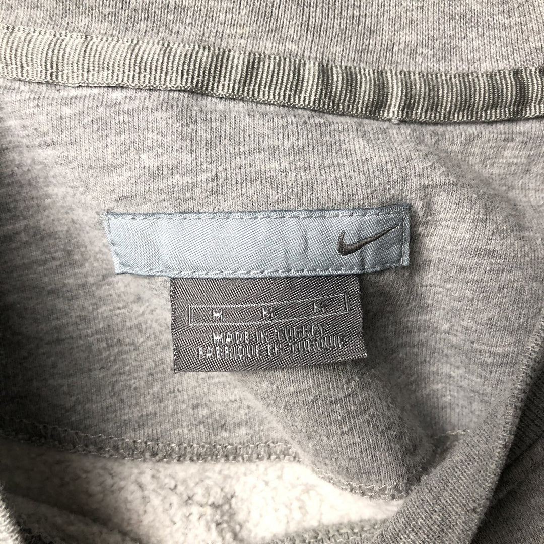 00'S Nike One Point Logo Sweatshirt Trainer Men's M size cotton gray type Vintage Second Hand