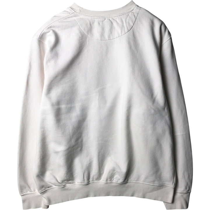00'S Nike One Point Logo Sweatshirt Trainer Men's L size cotton white type Vintage Second Hand