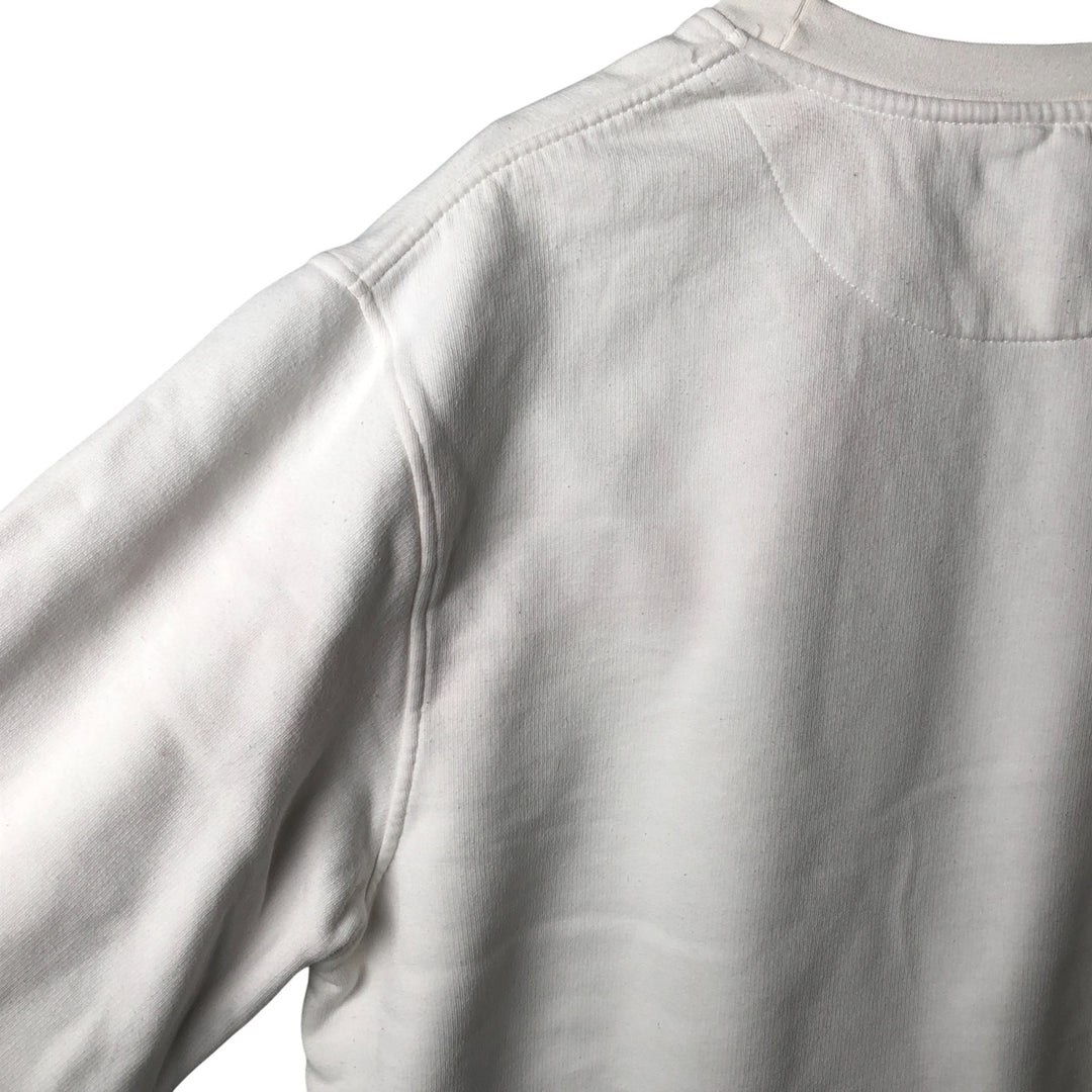 00'S Nike One Point Logo Sweatshirt Trainer Men's L size cotton white type Vintage Second Hand