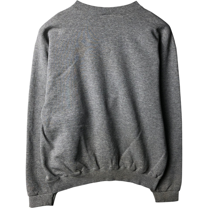 Vintage 90'S Nike logo sweatshirt, Made in USA, Men's size M cotton gray type Vintage Second Hand