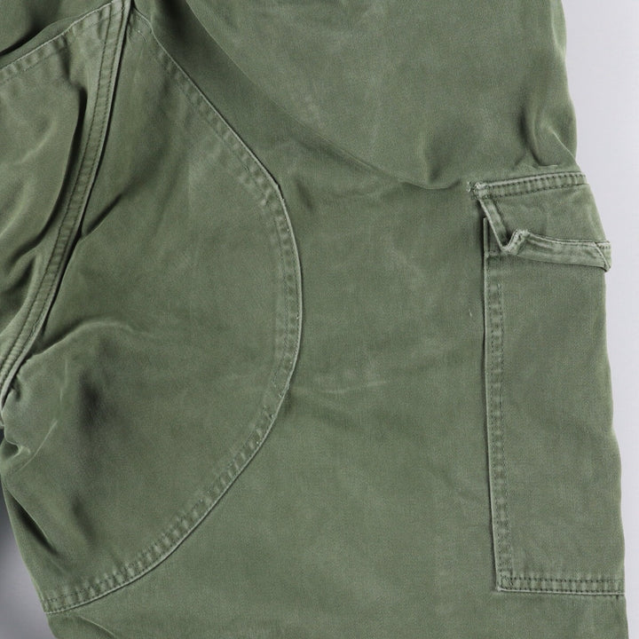 1970'S Belgian Military Cargo Pants, Combat Pants 8090 unclear Khaki type Vintage Second Hand