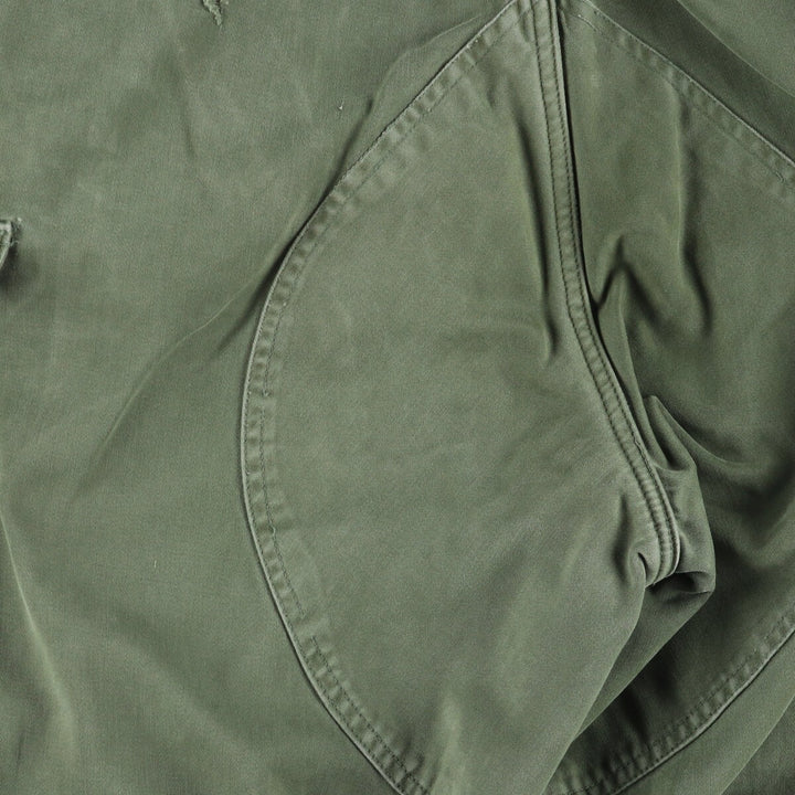1970'S Belgian Military Cargo Pants, Combat Pants 8090 unclear Khaki type Vintage Second Hand