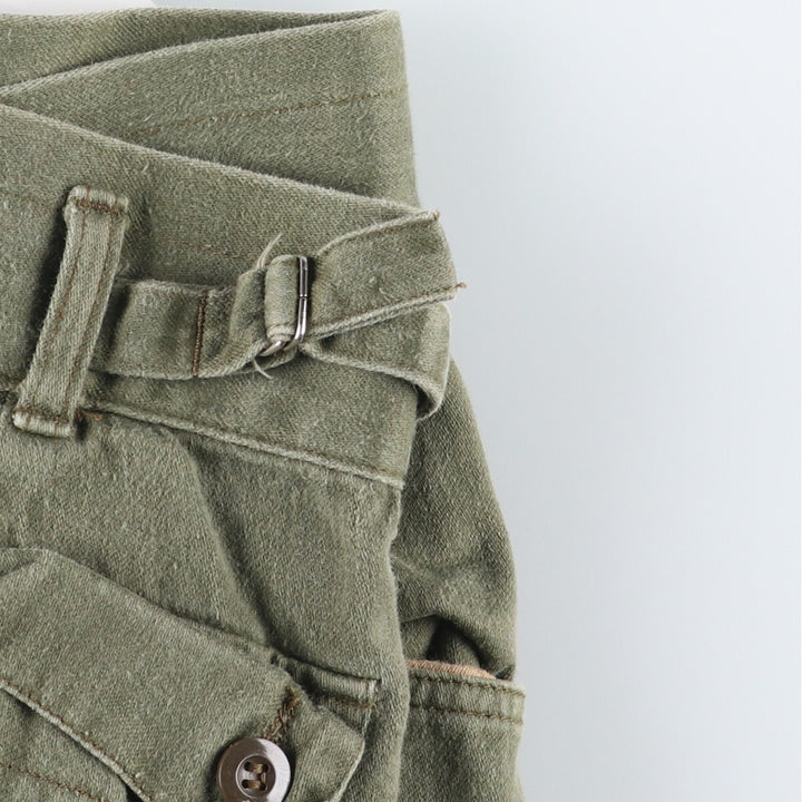Military cargo pants, combat pants, men's size L unclear Khaki type Vintage Second Hand