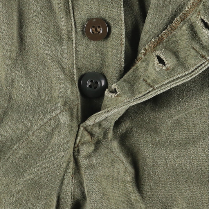 Military cargo pants, combat pants, men's size L unclear Khaki type Vintage Second Hand