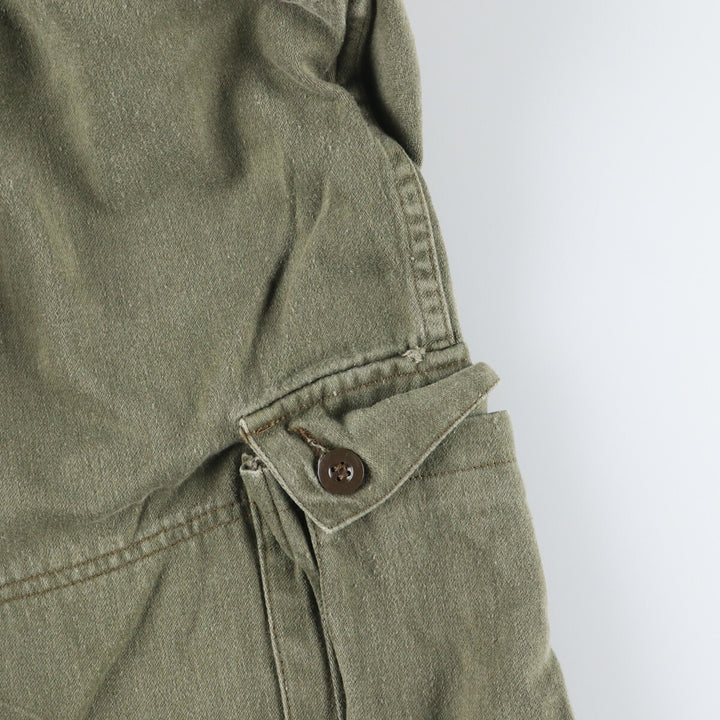 Military cargo pants, combat pants, men's size L unclear Khaki type Vintage Second Hand