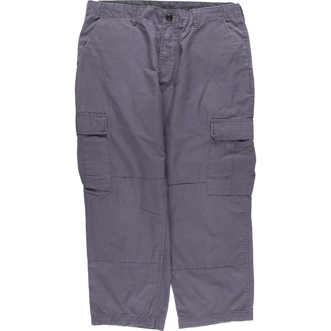 Civilian Ripstop Military Cargo Pants, Combat Pants, Made in USA, Large-Regular, Men's, Size W38 cotton gray type Vintage Second Hand