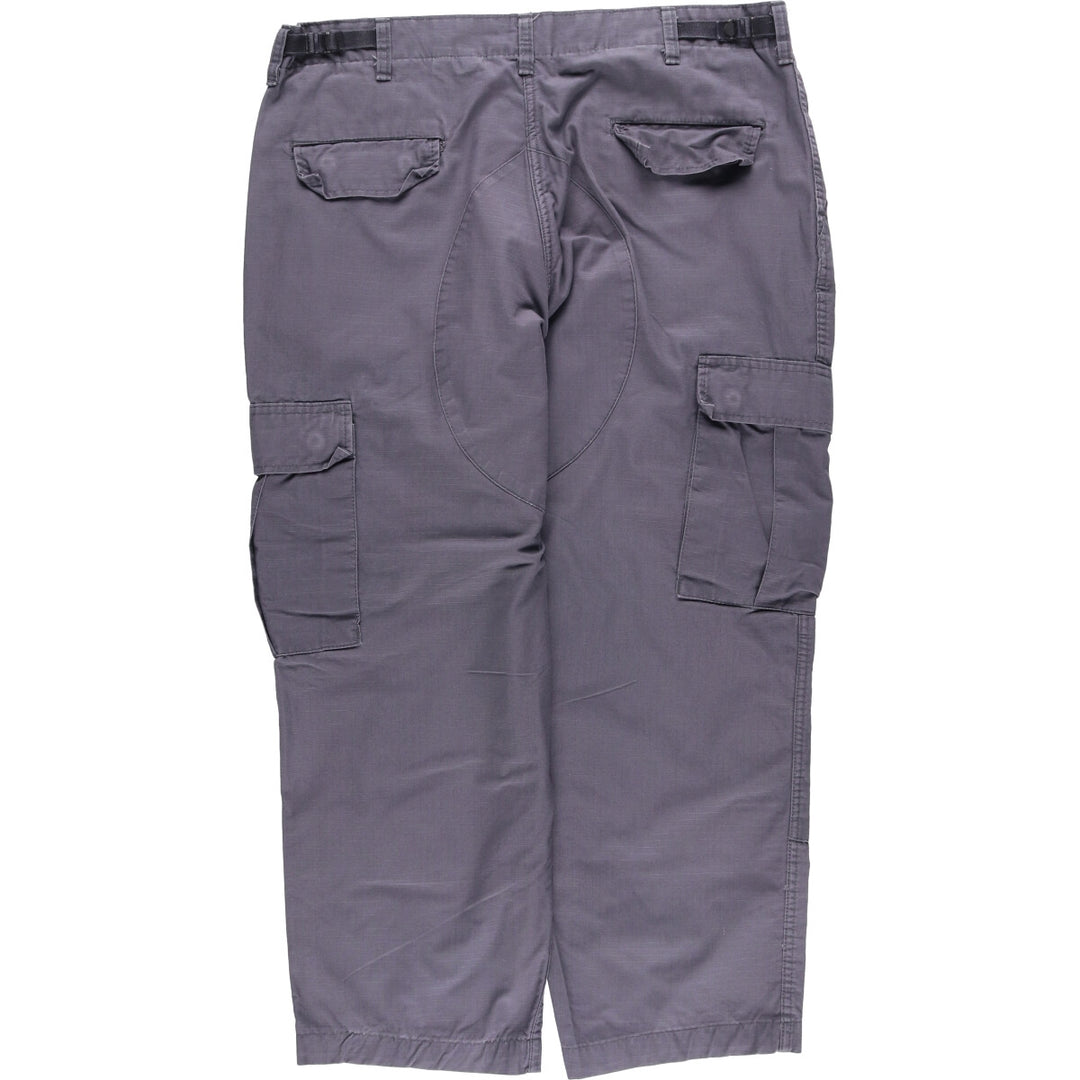 Civilian Ripstop Military Cargo Pants, Combat Pants, Made in USA, Large-Regular, Men's, Size W38 cotton gray type Vintage Second Hand