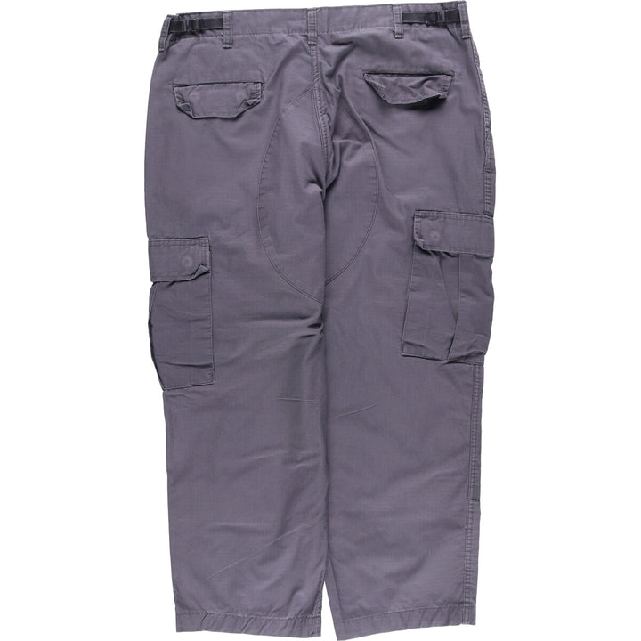 Civilian Ripstop Military Cargo Pants, Combat Pants, Made in USA, Large-Regular, Men's, Size W38 cotton gray type Vintage Second Hand